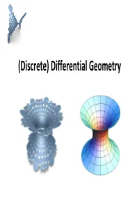 Differential Geometry Motivation
