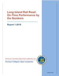 Long Island Rail Road: On-Time Performance by the Numbers