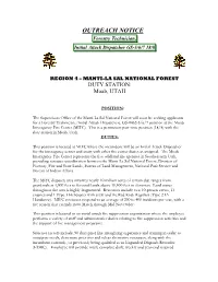 OUTREACH NOTICE Forestry Technician, Initial Attack Dispatcher GS-5/6/7 18/8