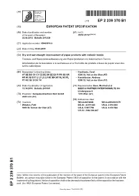 Dry and Wet Strength Improvement of Paper Products with Cationic Tannin