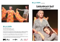 Savannah Bay 17-27 OCTOBER, 2019