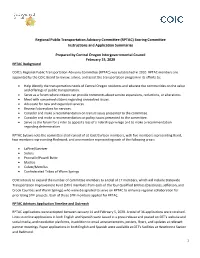 Scoring Committee Instructions and Application Summaries