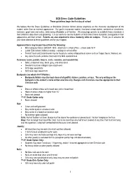 1 SCS Dress Code Guidelines