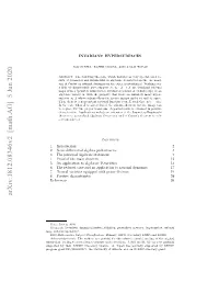 Invariant Hypersurfaces 3