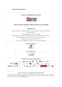 Note D'information