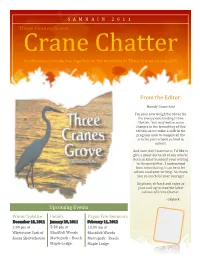 SAMHAIN 2011 Three Cranes Grove Crane Chatter a Collection of Works Put Together by the Members of Three Cranes Grove, ADF
