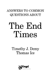 The End Times