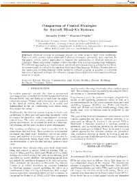 Comparison of Control Strategies for Aircraft Bleed-Air Systems
