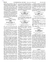 CONGRESSIONAL RECORD— Extensions Of