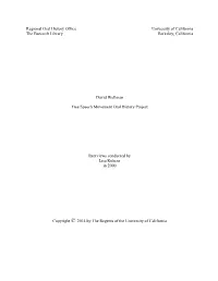 Top of Page Interview Information