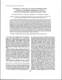 BORDERED PIT Strucfure and FUNCTION DETERMINE SPATIAL Patl'erns of AIR-SEEDING THRESHOLDS in XYLEM of Douglas-FIR (Pseljikhsuga MENZIESH; Plnaceae) TREES!