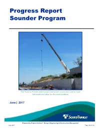 Progress Report Sounder Program