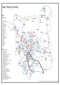 Map 4. Hierarchy of Centres WETHERBY