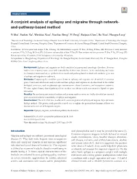 A Conjoint Analysis of Epilepsy and Migraine Through Network- And-Pathway-Based Method