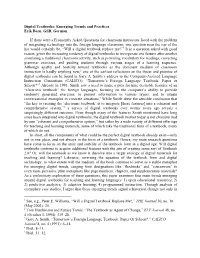 Digital Textbooks: Emerging Trends and Practices Erik Born, GSR, German