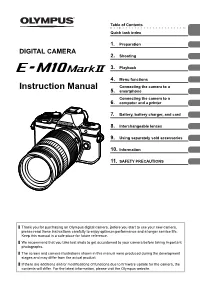 Instruction Manual Connecting the Camera to a 5