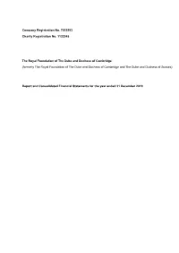 Royal Foundation's Annual Report