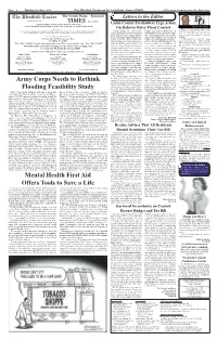 Army Corps Needs to Rethink Flooding Feasibility Study Mental