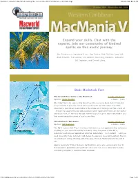 Mac Classes; Mac OS X Information -- Brochure Page 08/06/2006 09:20 AM