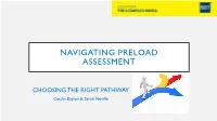 Navigating Preload Assessment