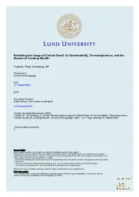 Revisiting the Image of Limited Good: on Sustainability, Thermodynamics, and the Illusion of Creating Wealth