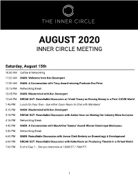 2020 Virtual Inner Circle Packet