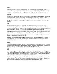 Acidity Acidity of Water Is Its Quantitative Capacity to React with A