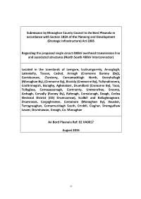 Monaghan County Council Written Submission August 2015 (PDF)