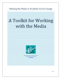A Toolkit for Working with the Media