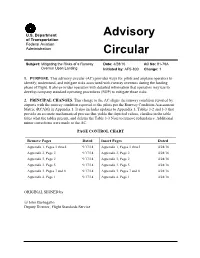 AC 91-79A CHG 1 Appendix 1 APPENDIX 1