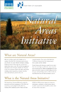 What Is the Natural Areas Initiative?