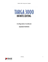 Configuration Cookbook060602