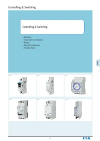 Controlling & Switching