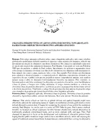 Changing Perspectives on Advocating for Moving Toward Plant- Based Foods: Reflections from Two Applied Linguists