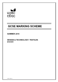 Gcse Marking Scheme
