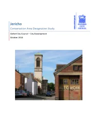 Jericho Conservation Area Designation Study