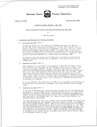 Notes on Statistical Activities and Publications Since June 1985