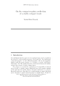 On the Compact-Regular Coreflection of a Stably Compact Locale