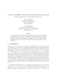Cayley's and Holland's Theorems for Idempotent Semirings and Their