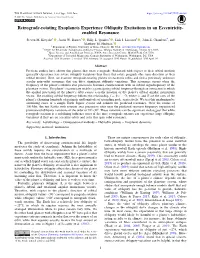 Retrograde-Rotating Exoplanets Experience Obliquity Excitations in an Eccentricity- Enabled Resonance
