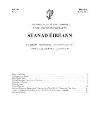 Seanad Éireann