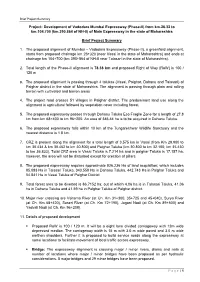 7 and Construction of Panagar Bypass Including New Connectivit