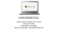 Chromebook Presentation