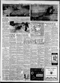 RAF Flyers in Raft for Party Shake-Up Bridgehead in Central Sicily