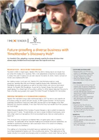 Future-Proofing a Diverse Business with Timextender's Discovery Hub®