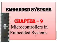 9 Microcontrollers in Embedded Systems 9