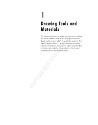 Drawing Tools and Materials