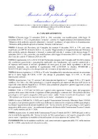 Norme Tecniche Programmi Genetici