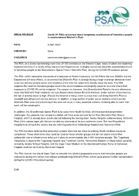 PSA Concerned About Temporary Resettlement of Homeless People in Overburdened Mitchell’S Plain