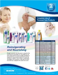 Reinvigorating and Nourishing